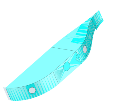 Superposed versions of same model – difficult to determine the areas of  overlap