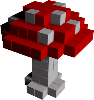 Voxel model example